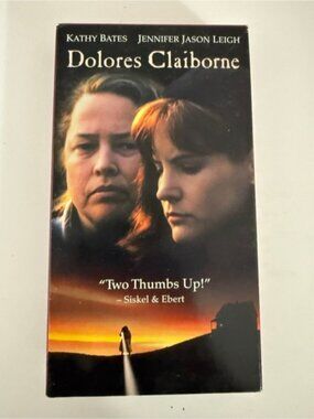 Dolores Claiborne VHS Kathy Bates Thriller Movie